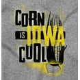thumbnail image 2 of Funny Iowa Pride Corn is Cool IA Unisex Fleece Graphic Zip Up Hoodie Brisco Brands 2X, 2 of 5