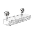 thumbnail image 3 of Removable Suction Cup Shower Shelf Detachable Shower Shelf for Dressing Room Clear, 3 of 8