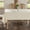 Beige, variant on Xukmct Decorative Linen Table Cover Rectangle Tablecloth Waterproof Table Cloth for Wedding Parties Dinner, 24" x 24"