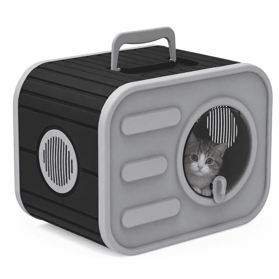 EasyUp Cat House for Outdoor Indoor Use, Stackable Feral Cat Shelter Indoor Cat House Weatherproof Waterproof.