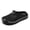Black, variant on Couples Matching Clogs, Lightweight Breathable Slip-On Shoes with Soft Cushioned Sole and Non-Slip Traction, Perfect for Home, Casual, and Relaxed Leisure Wear