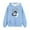 Light Blue, variant on Avtoify Girls Hoodies Casual, Toddler Girls Fall Clothes, Children's Long-Sleeved Patterned T-Shirt with a Printed Round Neck, Suitable for Boys' Hooded Sweatshirts with a Hood