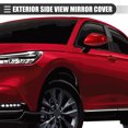 thumbnail image 2 of Unique Bargains Couverture de Rétroviseur de Voiture Vue Latérale Extérieure Remplacement pour Honda CRV Rouge, 2 of 7