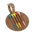 thumbnail image 3 of Baoblaze Golf Tee Pouch Bag Fits All Brands Golf Training Accessories Golf Tee Holder Brown, 3 of 8