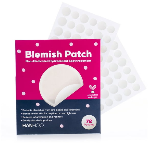 Hanhoo Blemish Patch, Pimple Patch for Surface Blemishes, 72 Ct.