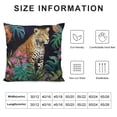 thumbnail image 5 of COMIO  Animal Print Leopard Pillow Cover Tropical Safari Decorative Pillow Covers Cushion Cover Home Decor Pillowcase for, 5 of 5