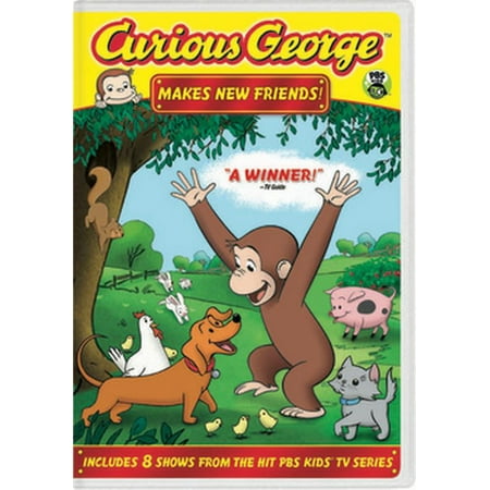 Curious George: Makes New Friends (DVD) (Best Way To Make New Friends)