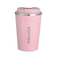 thumbnail image 1 of Graflsoa Touch-Sensitive Smart Temperature Display Stainless Steel Vacuum Insulated Travel Mug - Pink, 380ml, Portable for Car, Office, Home Use, 1 of 6
