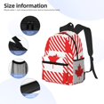 thumbnail image 3 of Easygdp Maple Leaves1 Mochila Casual para Portátil, Mochila para Escuela, Viajes, Negocios, 3 of 6