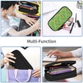 thumbnail image 5 of Goofa St Patrick's Day6 Pattern Big Capacity Pencil Pen Case Office College Large Storage High Capacity Bag Pouch Holder Box Organizer, 5 of 9