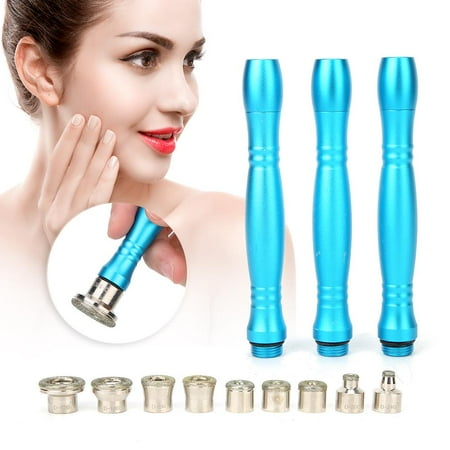 OTVIAP Diamond Tips Set,Diamond Microdermabrasion Dermabrasion Tip for Facial Blackhead Dead Skin Peeling Face Care Beauty Tool Set