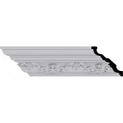 4"H x 3 1/2"P x 5 3/8"F x 94 1/2"L Kent Crown Moulding
