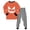 Grey, variant on Xyant Toddler Boy Halloween Pajamas Pumpkin Ghost Sleepwear Kids Long Sleeve Soft Cotton 2 Piece Pjs Set,Size 4-5 T