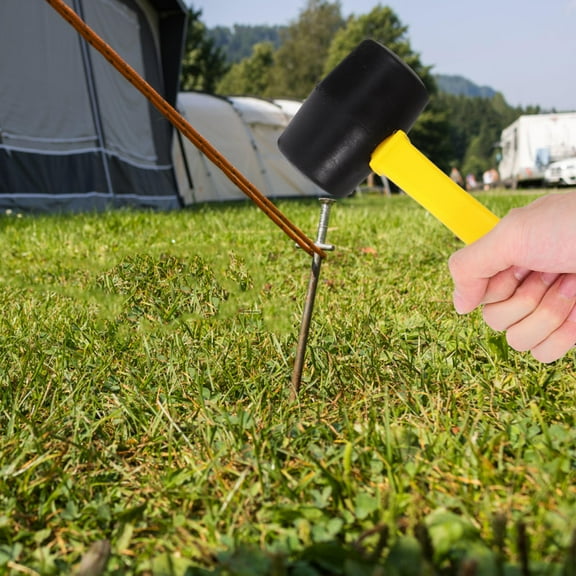 Toyvian Electric Rubber Hammer Black Versatile 1Pcs for Handyman Craftsperson Projects