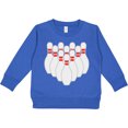 thumbnail image 2 of Inktastic Ten Pins for Bowling Toddler Sweatshirt, 2 of 4