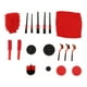 thumbnail image 4 of Kit de cepillos para lavado de autos, BOROCO 18 piezas Kit de herramientas de limpieza para autos Juego de cepillos para detalles Guantes de fibra Almohadilla para pulir toallas para lavado interior y, 4 of 14