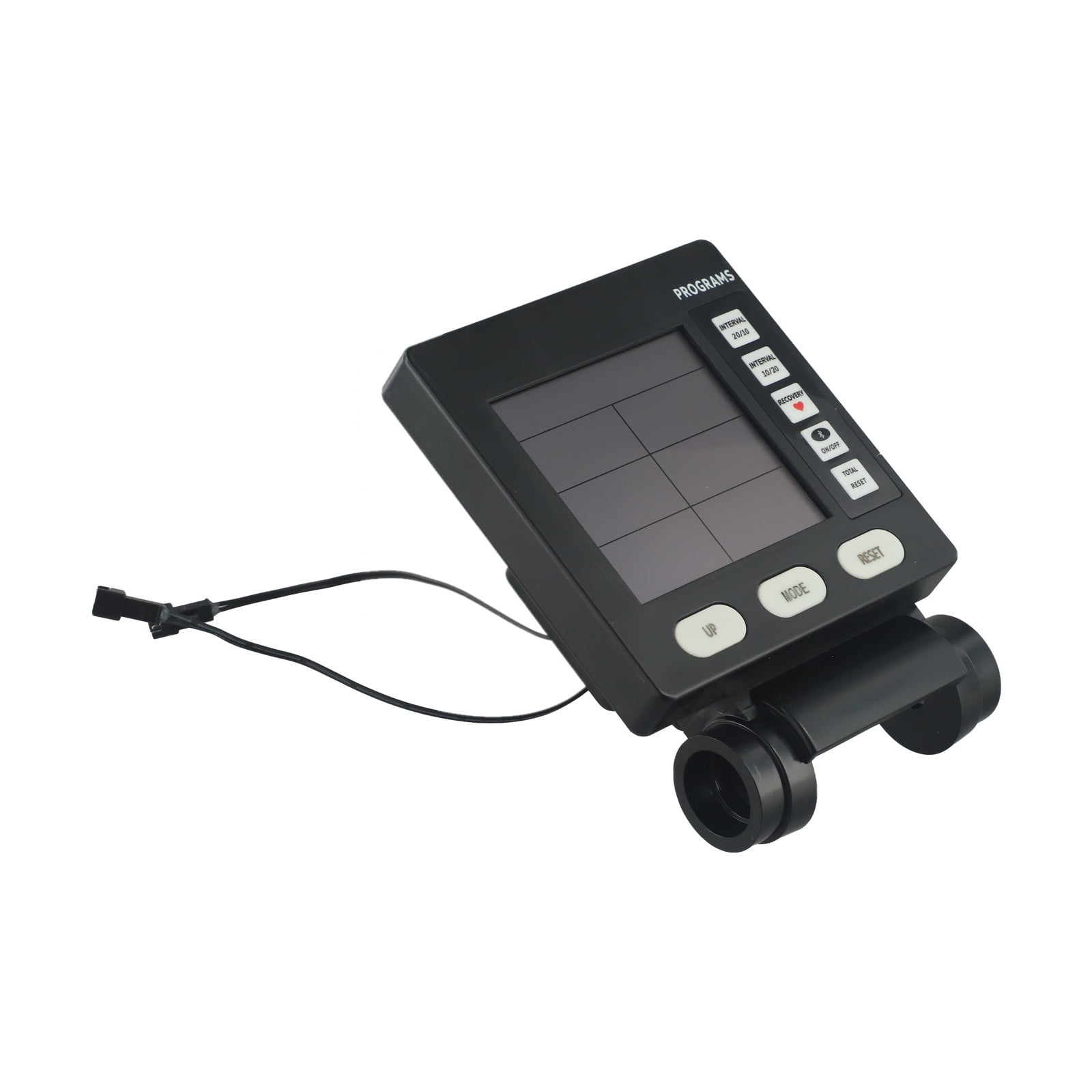 Xuanqin Multifunction Rowing Machine Counter Speedometer LCD Display Counter Monitor, rowing machine