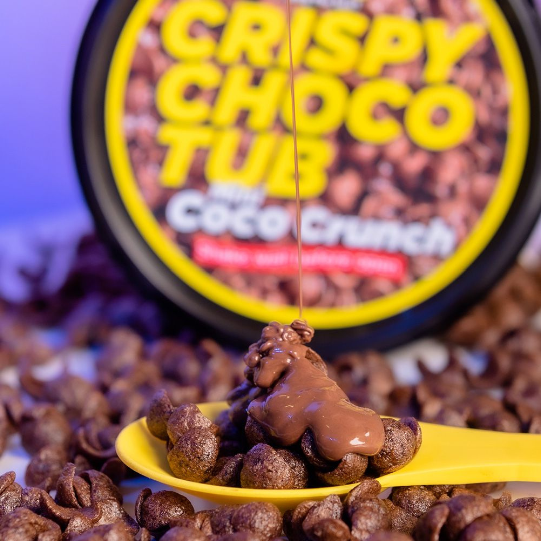 NIMS Crispy Choco Tub – Mini Coco Crunch, Bite-Sized Milk Chocolate Cereal Snack, Fun & Crunchy, 250g Tub