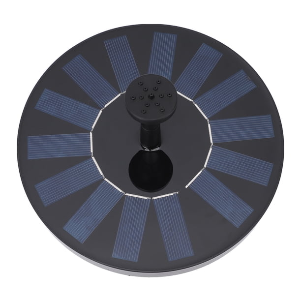 Fuente De Para Pájaros Con Energía Solar, Bomba De Fuente Solar De Silicio Policristalino Compacta De Ahorro De Energía Profesional 7 V Para Jardín Para Exteriores