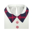 thumbnail image 5 of Girls Dress 2-in-1 School Uniform Checked Plaid Suspender Skirt 10, 5 of 7