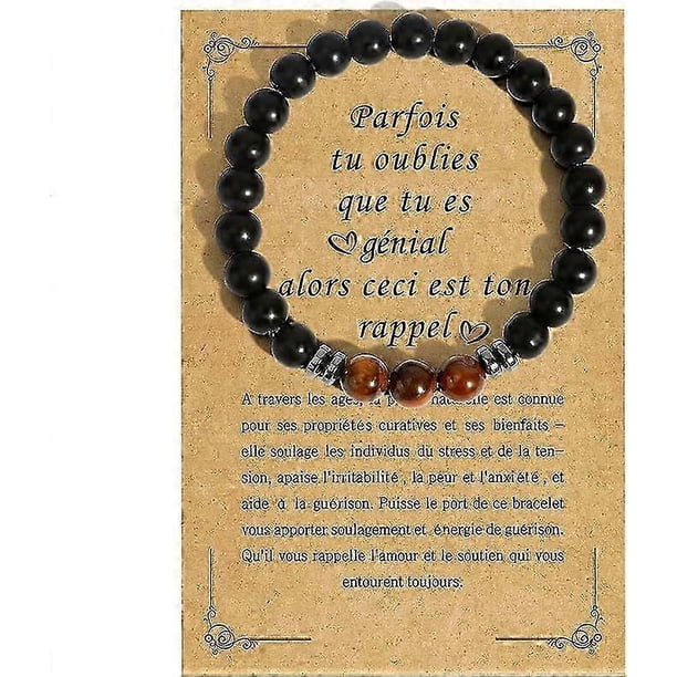 26-27 Natural Stone 8mm Bracelets For Men Gift Idea For Men Birthday Gift For Father's Day Gift For Teen Gift For Dad Grand