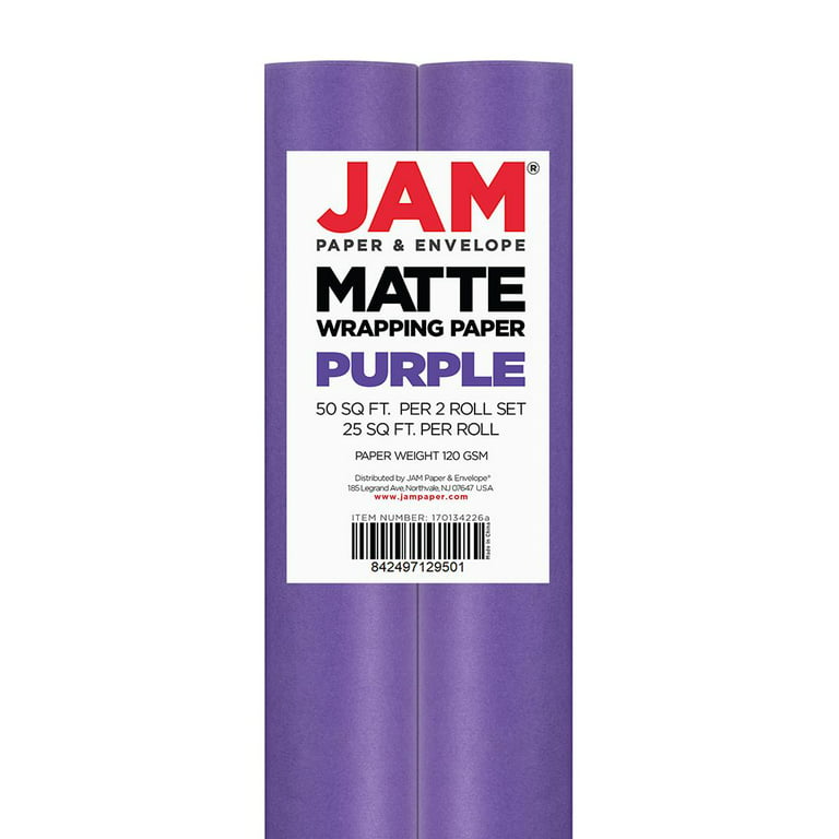 JAM PAPER Matte 80lb Letter Light Purple 50 Sheets/Pack - Save Out of the  Box - Save Out of the Box