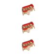 thumbnail image 1 of Thinsony Beautiful Belly Dance Waist Chain Intricate Red 3Set, 1 of 1