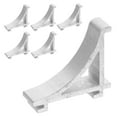 thumbnail image 6 of Hemobllo Stainless Steel Refrigerator Shelf Clips Heavy Duty Aluminum Alloy Support 6Pcs, 6 of 8