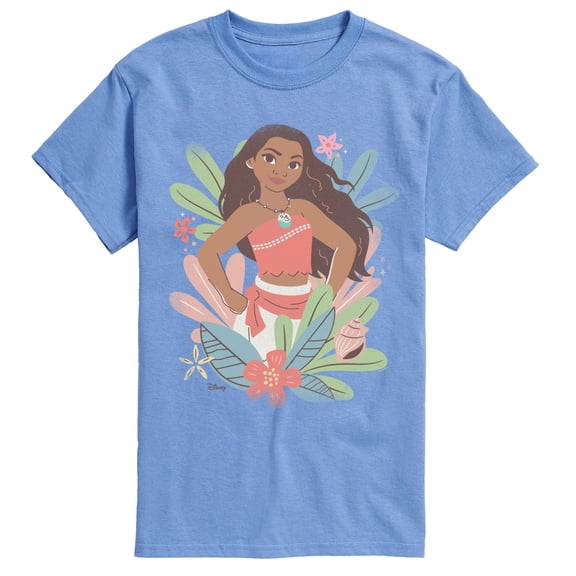 Moana - Moana Floral - Men's Short Sleeve Graphic T-Shirt