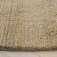thumbnail image 3 of SAFAVIEH Abstract Yorick Striped Polyester Area Rug, Light Green/Beige, 6' x 6' Round, 3 of 10