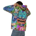 thumbnail image 5 of My Singing Monsters Men's Hoodie With Color Drawstrings Sweatshirt Hooded Pullover Print Winter Coat Jacket Xx-Large, 5 of 9