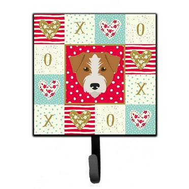 Carolines Treasures CK5213SH4 Kromfohrlander Love Leash or Key Holder Red Single Hook multicolor