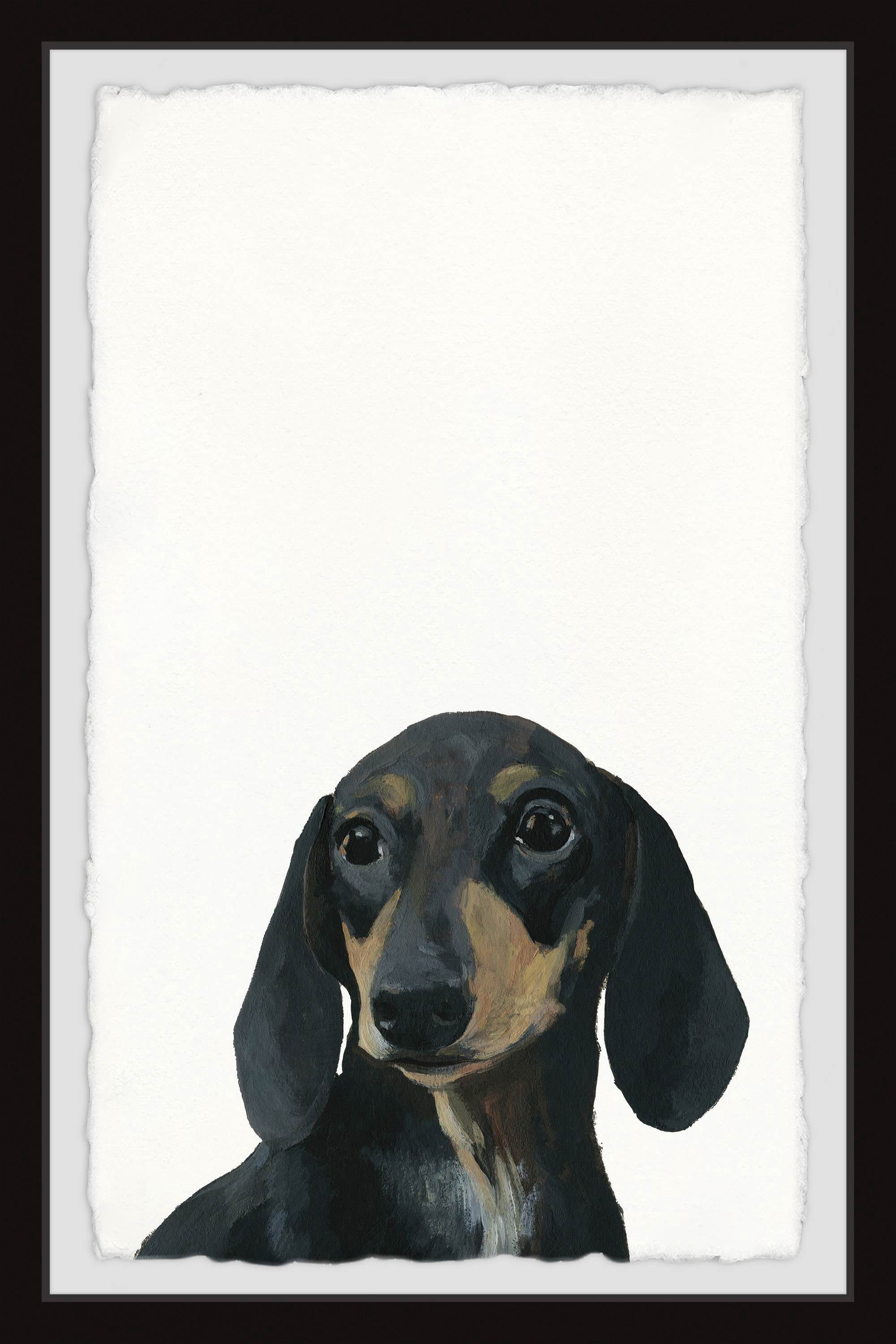 Marmont Hill "Attractively Plain" Framed Painting Art Print, 30.00" x 1.50"