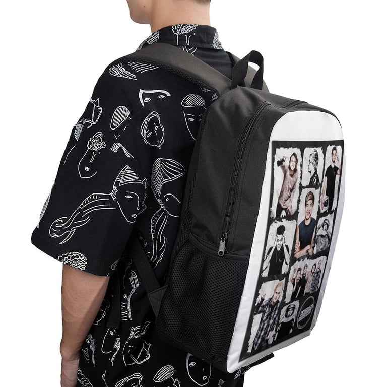 5 Seconds of Summer 5Sos Backpack 17 Inch Shoulder Bag Sturdy 
