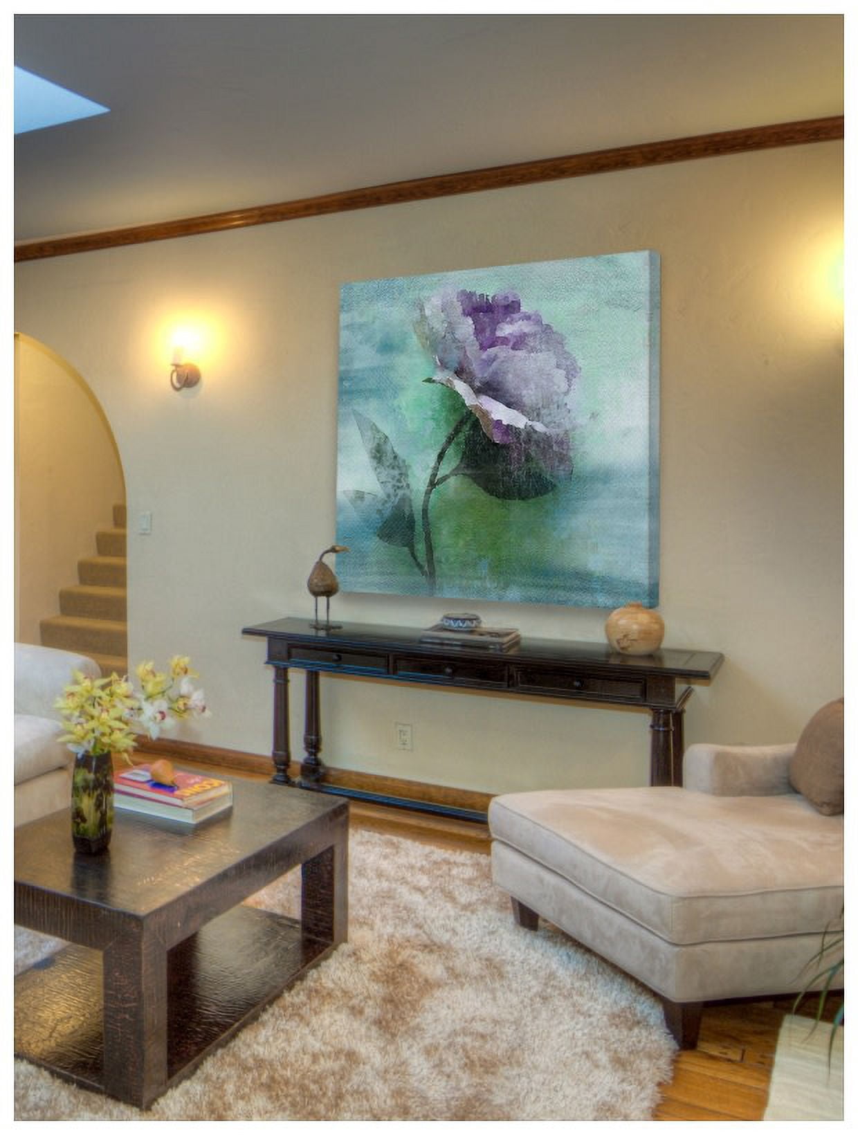 Marmont Hill 'Beauty In Purple' by Irena Orlov Painting Print on Wrapped Canvas