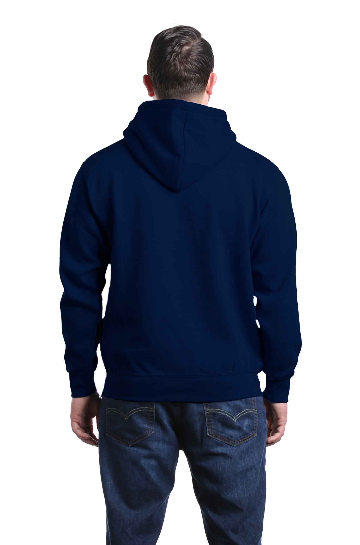 Shop4Ever Men's We The People American Flag Hooded Sweatshirt Hoodie Large Navy