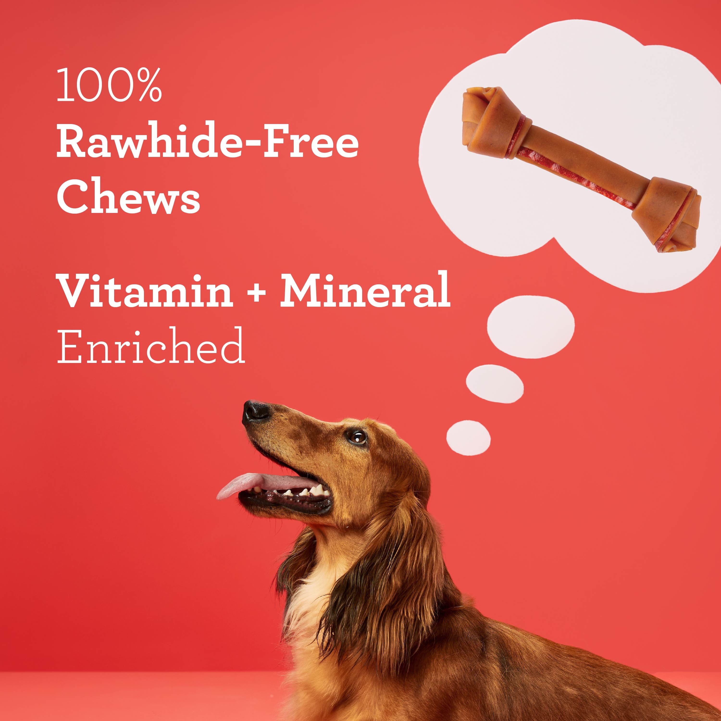 (5 pack) DreamBone Peanut Butter Flavored Rawhide-Free Dog Chews, Large, 12 Oz. (3 Count)