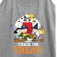 thumbnail image 3 of Peanuts - Trick Or Treat Moonlight - Women's Racerback Tank Top, 3 of 6