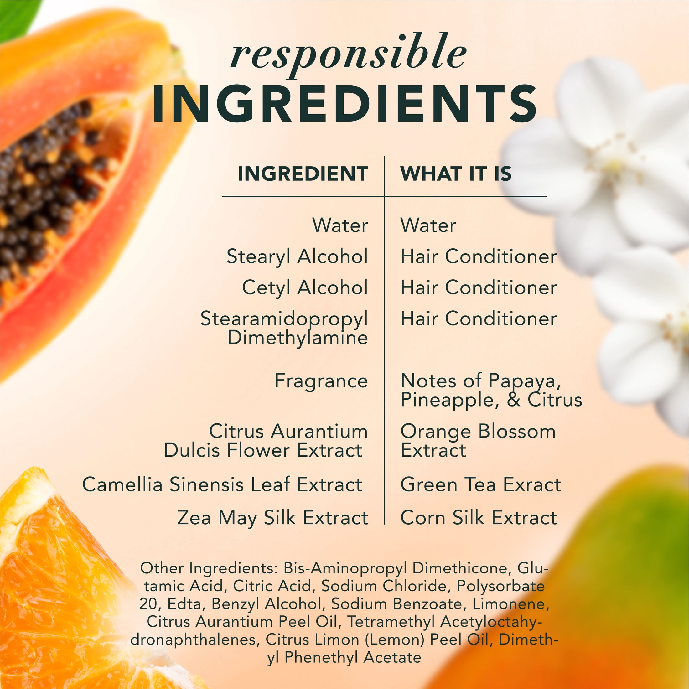 Herbal Essences Amaya Papaya Strength Conditioner with Papaya + Citrus, 13.5 fl oz