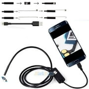 6 LED 5.5mm Lens 480P Endoscope Waterproof Inspection Borescope for Android Focus Camera Lens USB Cable Waterproof Endoscope