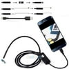 USB Inspection Camera 6 LED 5.5mm Lens 480P Endoscope Waterproof Inspection Borescope for Android Focus Camera Lens USB Cable Waterproof Endoscope