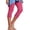 Hot Pink, variant on SAWOBUUN Womens Capri Leggings High Waisted Stretchy Cropped Pants Cutout Ankle Summer Casual Skinny Trousers