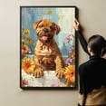 thumbnail image 6 of Mastiff Christmas Dog Bathroom Decor - Funny Bathroom Decor Wall Art, Dog Bathroom Wall Art and Animal Poster, Dog Bathroom Signs and Funny Bathroom Art UNFRAMED, 6 of 6