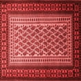 thumbnail image 1 of Ahgly Company Indoor Square Persian Red Traditional Area Rugs, 4' Square, 1 of 4