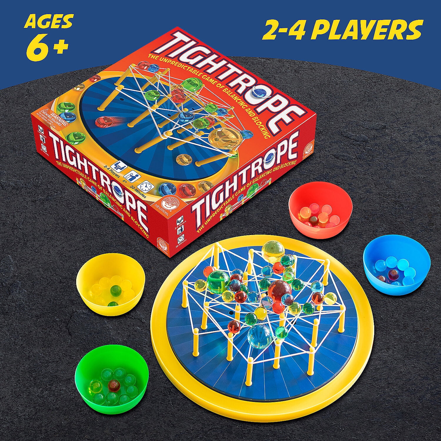 MindWare Tightrope Family Strategy Game, 2 to 5 Players