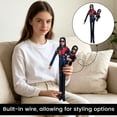 thumbnail image 4 of Michae Bendable Pop Star Plush Doll with Internal Wire Armature, Posable Stuffed Puppet for Desk Display, Collectible Music Gift for M-J Fans, 2 Pack, 4 of 6