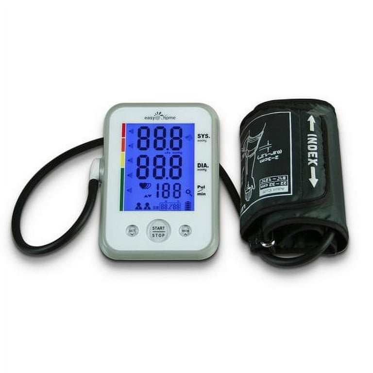 Blood Pressure Monitor for Home Use: Easy@Home Upper Arm Large