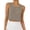 Gray, variant on Helii Women's 20% Linen 80% Cotton Crop Tank Top – Loose Fit Sleeveless Summer Top, Breathable Lightweight Linen Blend Camisole, Casual Relaxed Tank for Women S-XXL Black,L