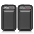 thumbnail image 1 of Calentadores de manos Lerat recargables, paquete de 2 unidades, 4000 mAh, color negro, 1 of 7