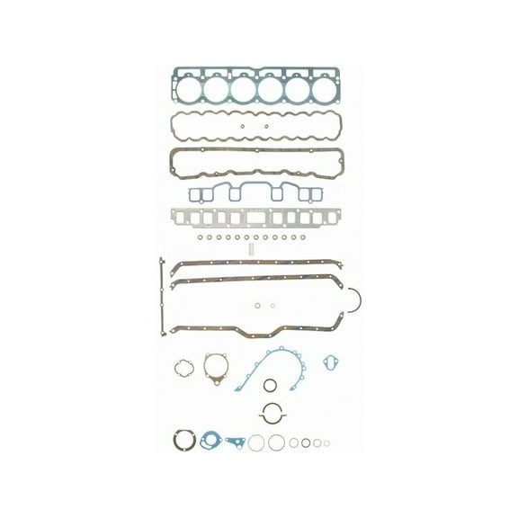 Engine Gasket Set - Compatible with 1987 - 1990 Jeep Wrangler 4.2L 6-Cylinder 1988 1989